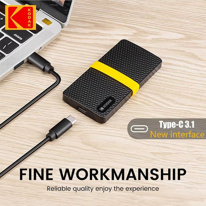 KODAK X200 Portable External SSD USB 31  HighSpeed Mini Solid State Drive 5