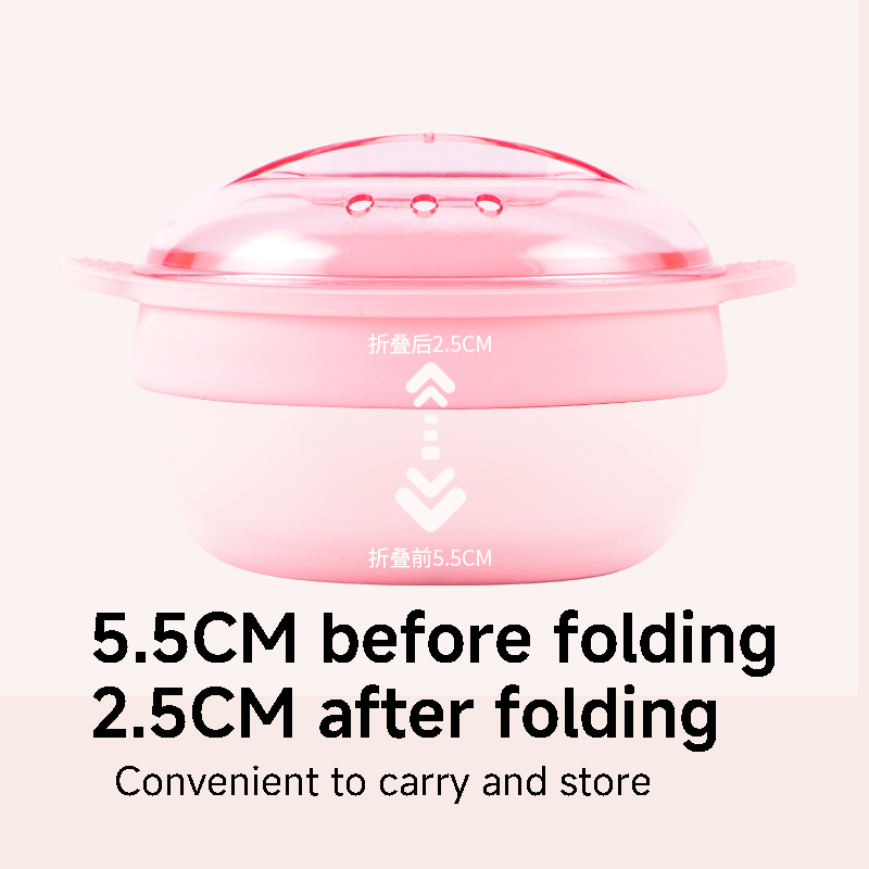 Professional Silicone Wax Heater Foldable Depilation Machine For Home Use SPA Paraffin Pot Shaving  5