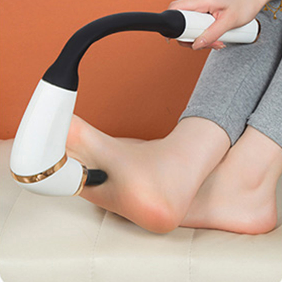 Back Massager, Massage Gun with Upgraded Extension Handle, Muscles Neck, Shoulders Waist Legs Massager