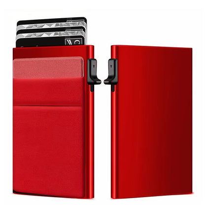 SecureSlim RFID Blocking Metal Card Holder Wallet For Men 11