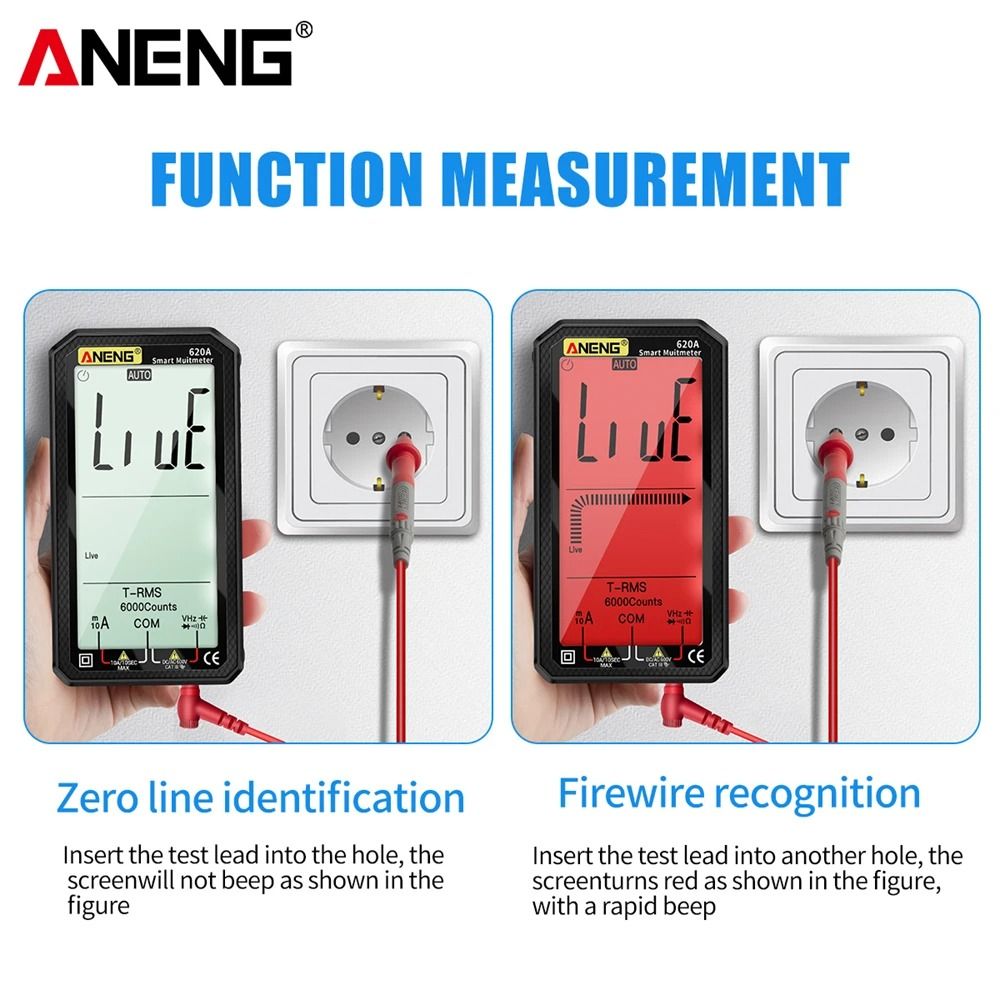 Digital Smart Multimeter With True RMS And 6000 Count Display 2