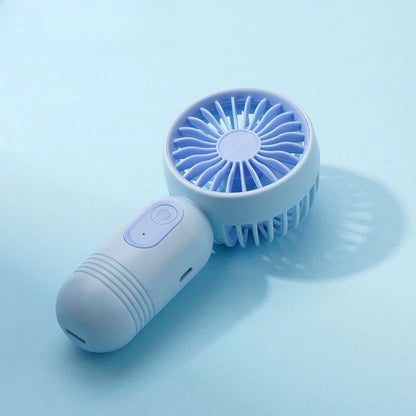USB Rechargeable Mini Portable Fan With 3 Speeds 8