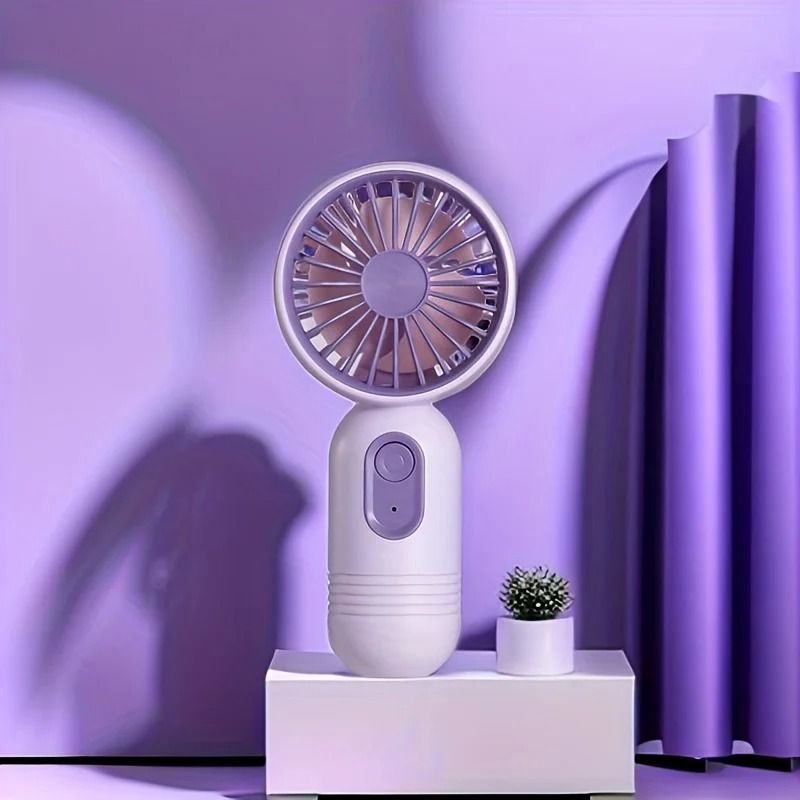 USB Rechargeable Mini Portable Fan With 3 Speeds 6