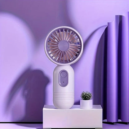 USB Rechargeable Mini Portable Fan With 3 Speeds 6