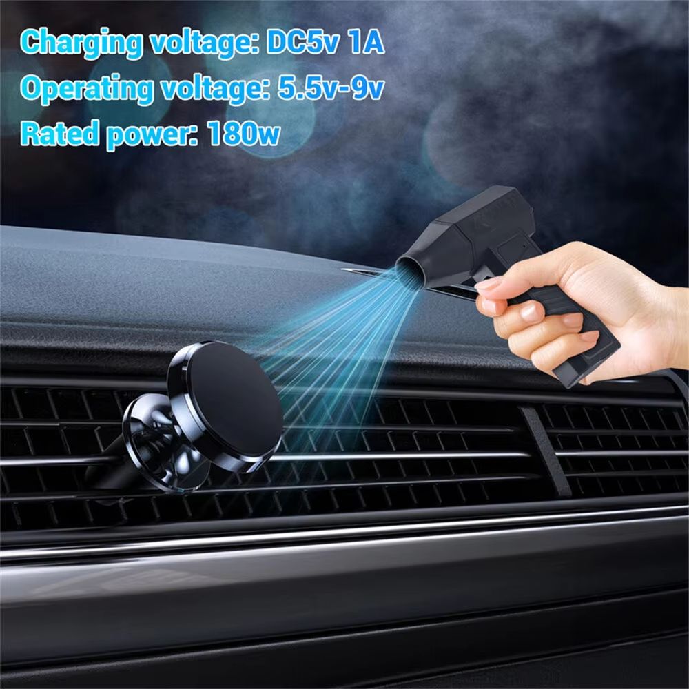 TurboBlast 130000RPM Portable Electric Air Duster With Adjustable Speed 3
