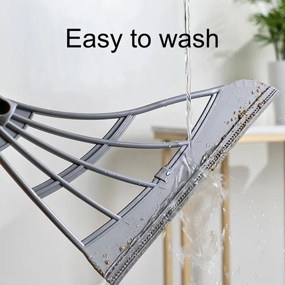 FlexiSweep Silicone Scraper Broom  Floor Wiper For Home Cleaning 2