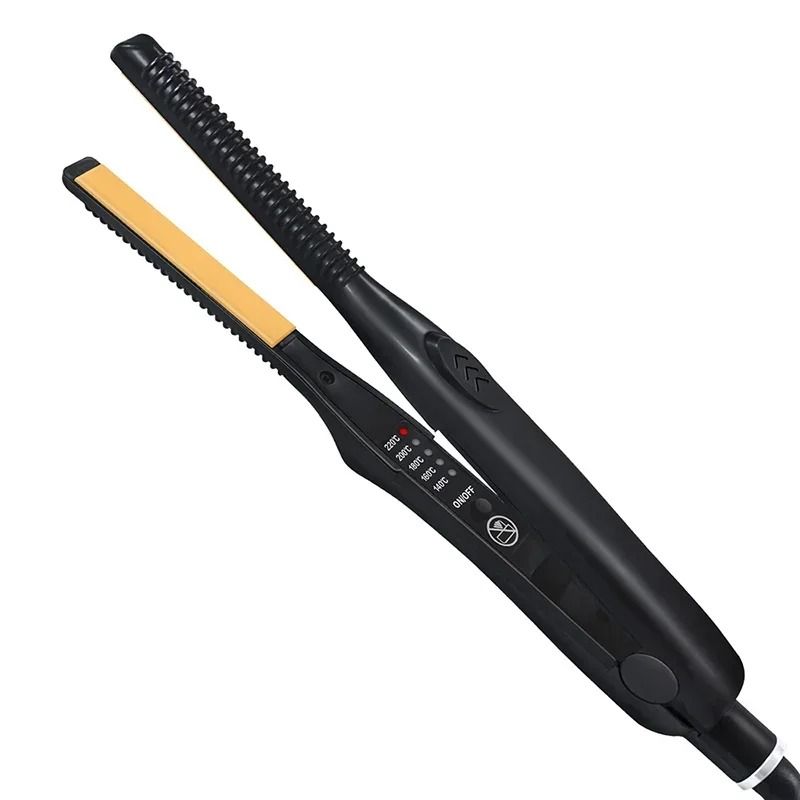 Mini 2in1 Hair Straightener And Curler With Ceramic Plates 7