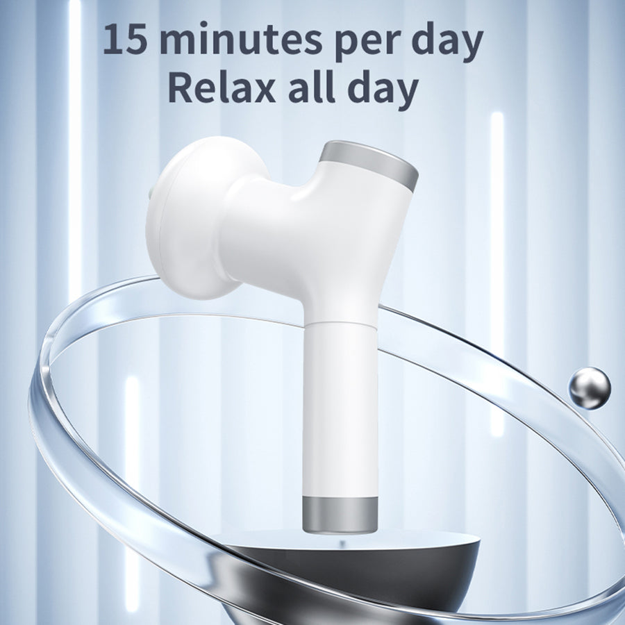 Fat Pushing Device, USB Body Massager, 5 Interchangeable Massage Heads, 8 Levels of Strength