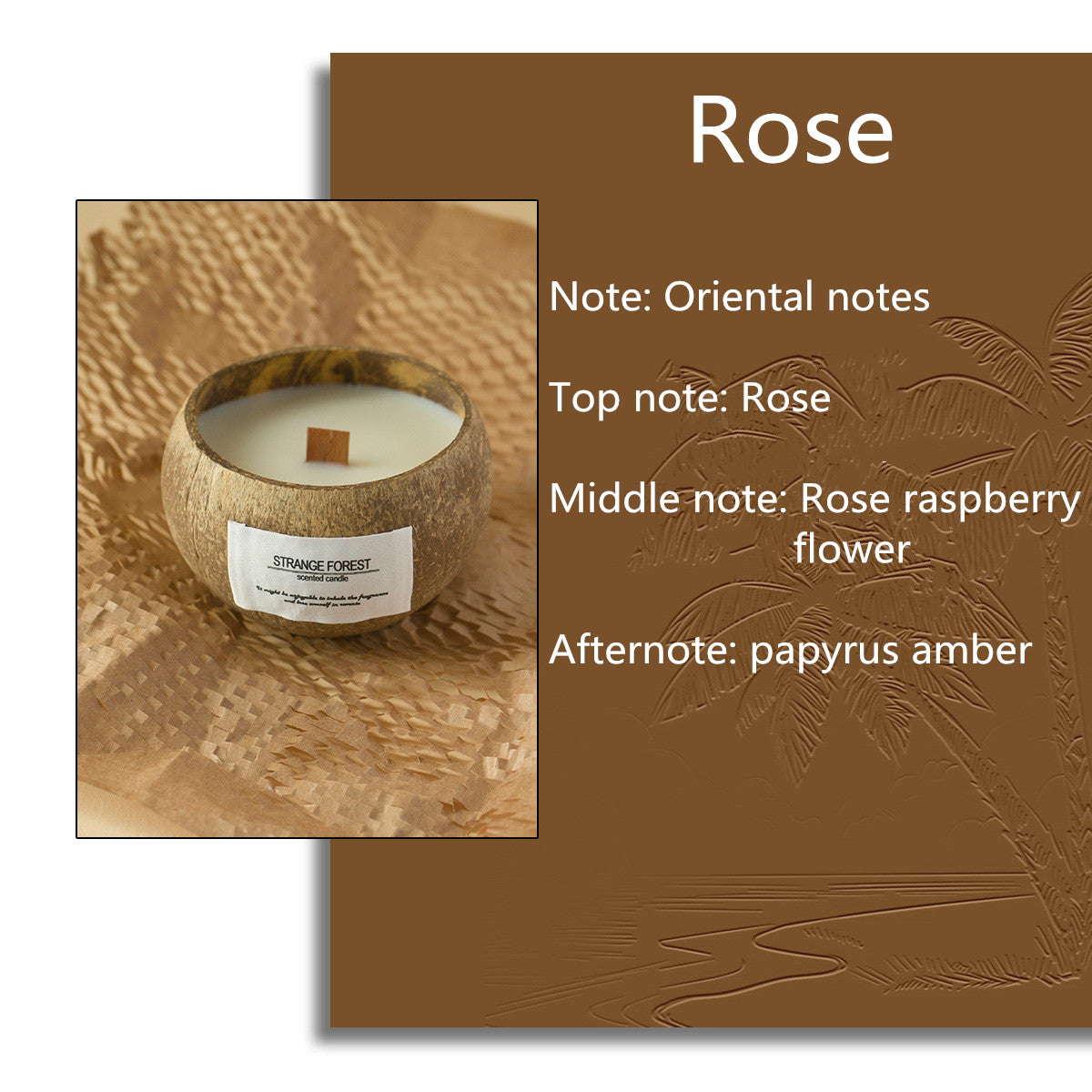Handmade Coconut Shell Candle, Natural Soy Wax Aromatherapy Candle, Festival Gifts, Home Decoration, Gift