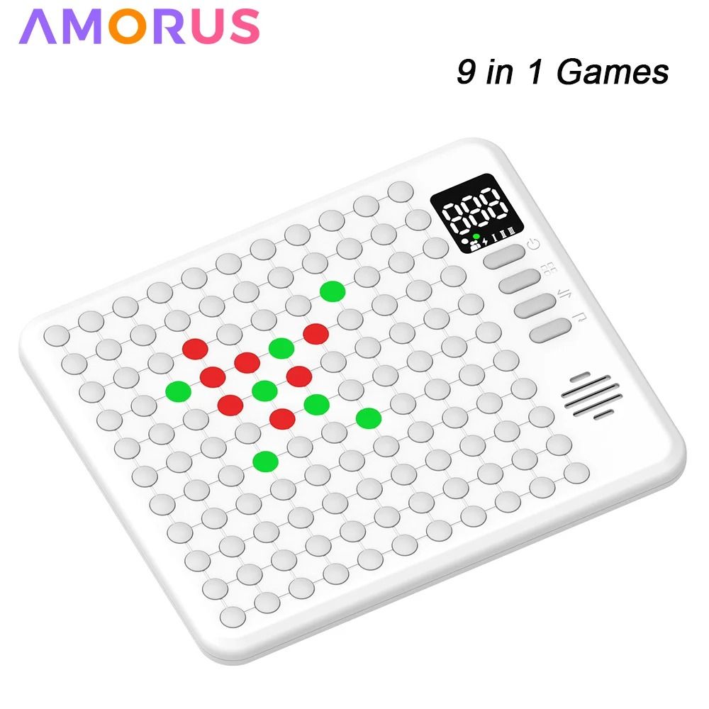9-in-1 Electronic Smart Board Game with Interactive Lights for Kids and Family
