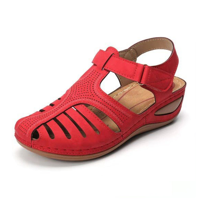 Premium Orthopedic New Womens Sandals Bunion Corrector Flats With Soft Sole Casual Beach Wedge Vulc 3
