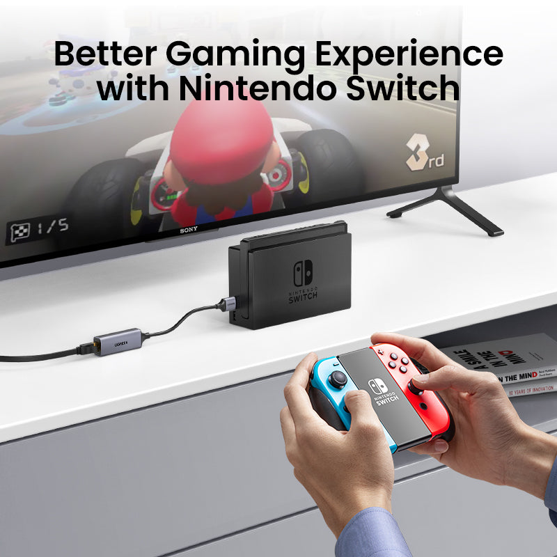 USB RJ45 Lan For PC Windows 10 USB Ethernet Adapter USB 30 Network Card Mi Box 3 S Nintendo Switch  3