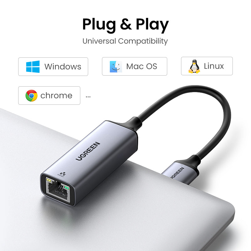 USB RJ45 Lan for PC Windows 10, USB Ethernet Adapter USB 3.0 Network Card, Mi Box 3 S, Nintendo Switch Ethernet USB