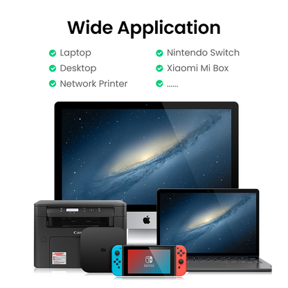 USB RJ45 Lan For PC Windows 10 USB Ethernet Adapter USB 30 Network Card Mi Box 3 S Nintendo Switch  4