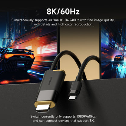 Switch2 USB C to HDMI Cable Adapter, Hagibis Switch Dock for Nintendo Switch OLED, HDR PD for Laptop