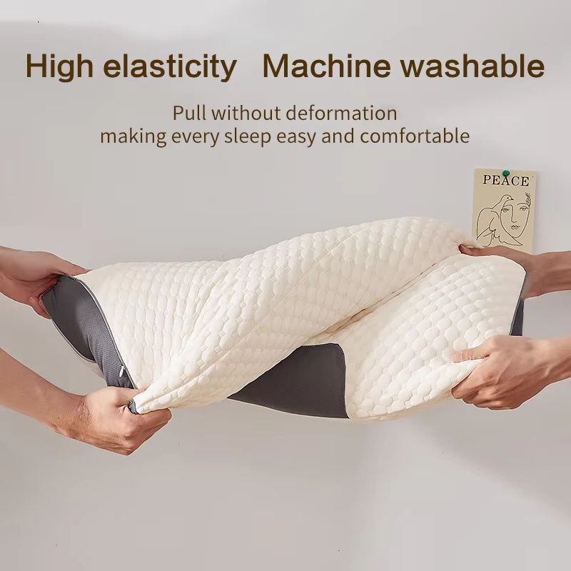Orthopedic Soybean Fiber Neck Pillow  Cervical Support Massage Pillow For Better Sleep  Pain Relief 3