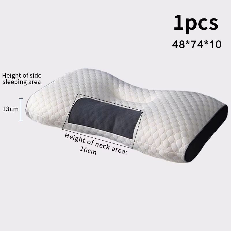 Orthopedic Soybean Fiber Neck Pillow  Cervical Support Massage Pillow For Better Sleep  Pain Relief 7