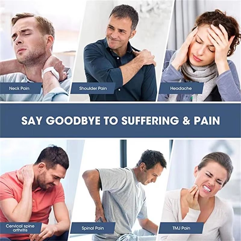 Advanced Cervical Traction Device  Neck  Shoulder Relaxer Chiropractic Pillow For Pain Relief And P 5