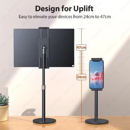 Desktop Monitor Bracket Portable Monitor Stand Adjustable Height Phone Tablet Monitor Support Holde 3