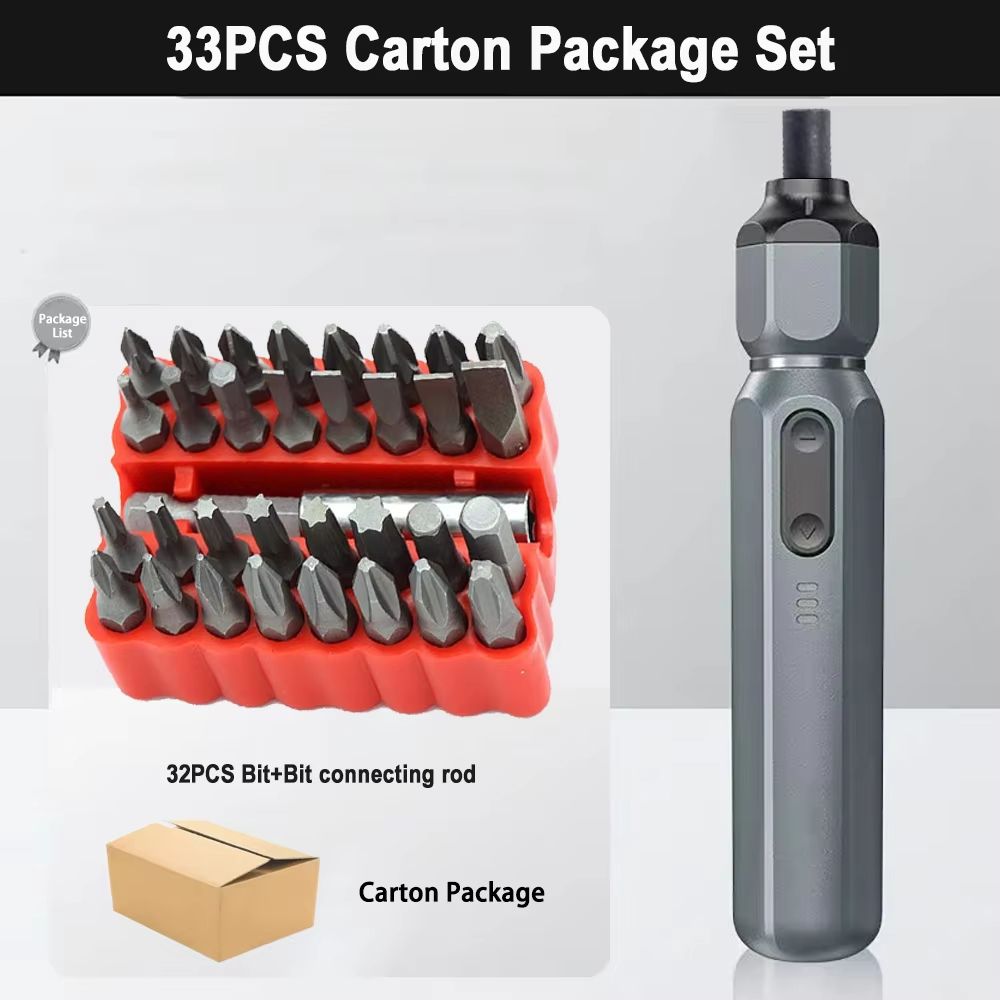 Mini Cordless Electric Screwdriver  Rechargeable Lithium Battery ManualAuto Precision Drill Tool 10