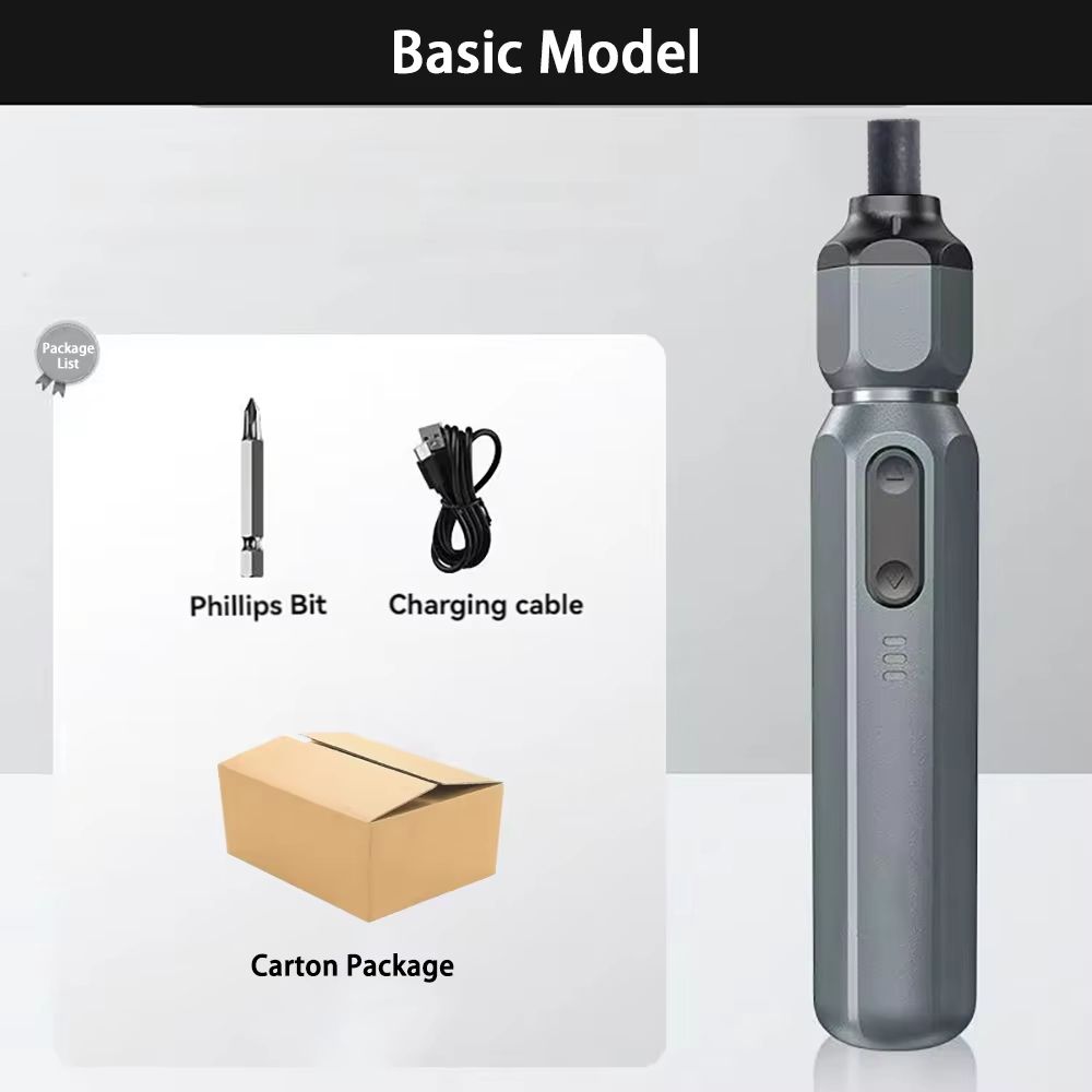 Mini Cordless Electric Screwdriver  Rechargeable Lithium Battery ManualAuto Precision Drill Tool 6