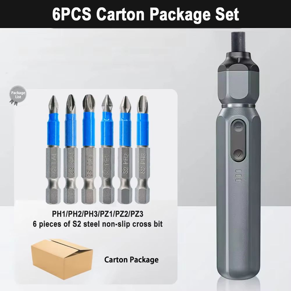 Mini Cordless Electric Screwdriver  Rechargeable Lithium Battery ManualAuto Precision Drill Tool 7