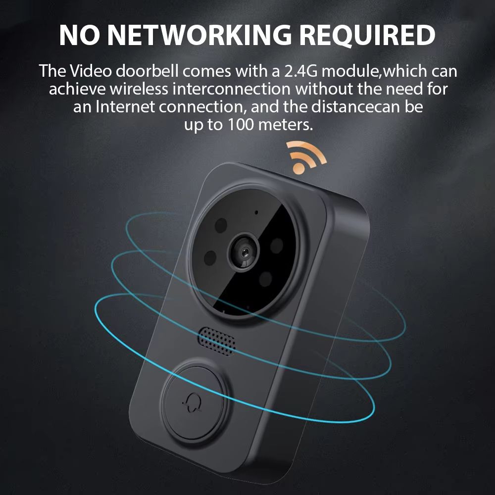 43 Wireless Video Doorbell With IPS Screen  Smart HD Visual Intercom  TwoWay Audio 5