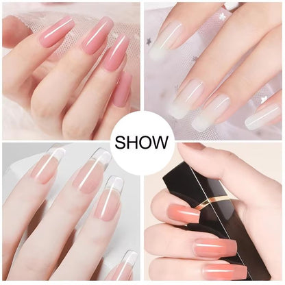 Gel Nail Polish Kit With UV Nail Lamp  Electric Drill  Complete Soak Off Gel Nail Kit With Base  To 5