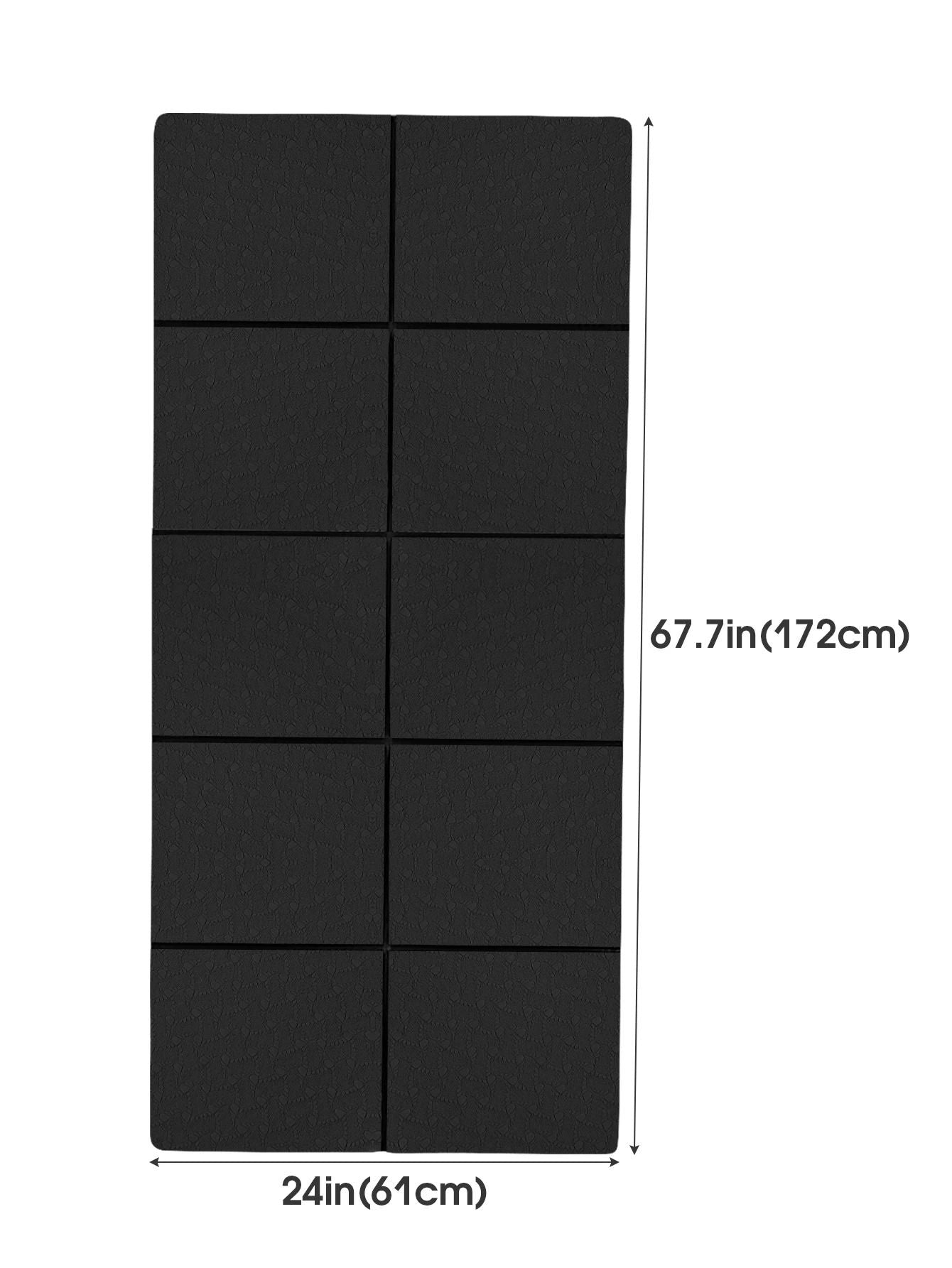 Portable Foldable TPE Travel Yoga Mat 3