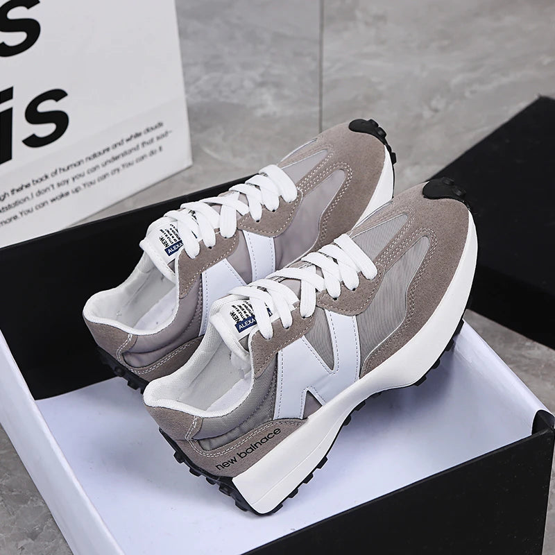 Womens New Style Thick-Soled Dad Sneakers Summer Lightweight Breathable Comfortable Casual Walking