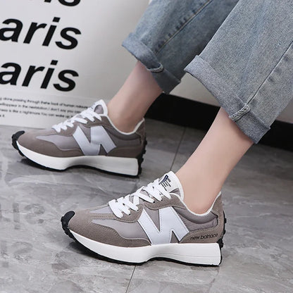 Womens New Style Thick-Soled Dad Sneakers Summer Lightweight Breathable Comfortable Casual Walking