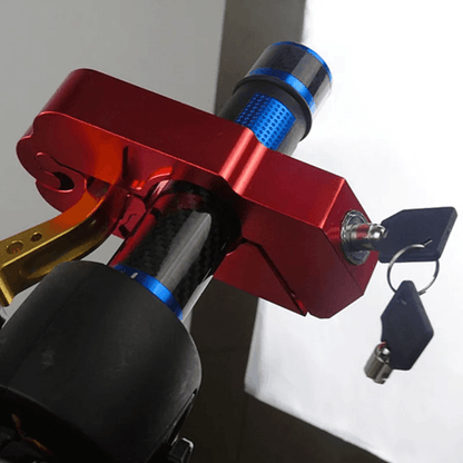 Motorcycle Handlebar Lock Heavy Duty Brake and Throttle Anti Theft Device