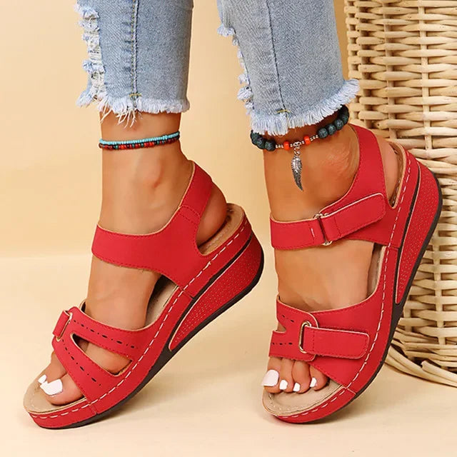 Womens Summer Wedge Sandals New Fashion Non Slip Lightweight Platform Sandalias Mujer Casual Beach  6