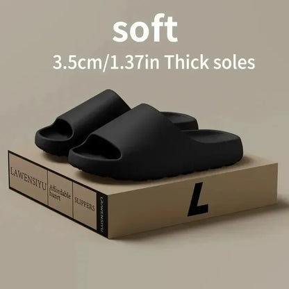 EVA Soft Thick Soled Womens Slippers & Men's Yeezys Slides, Summer Fashion Sandals for Beach, Home & Casual Wear
