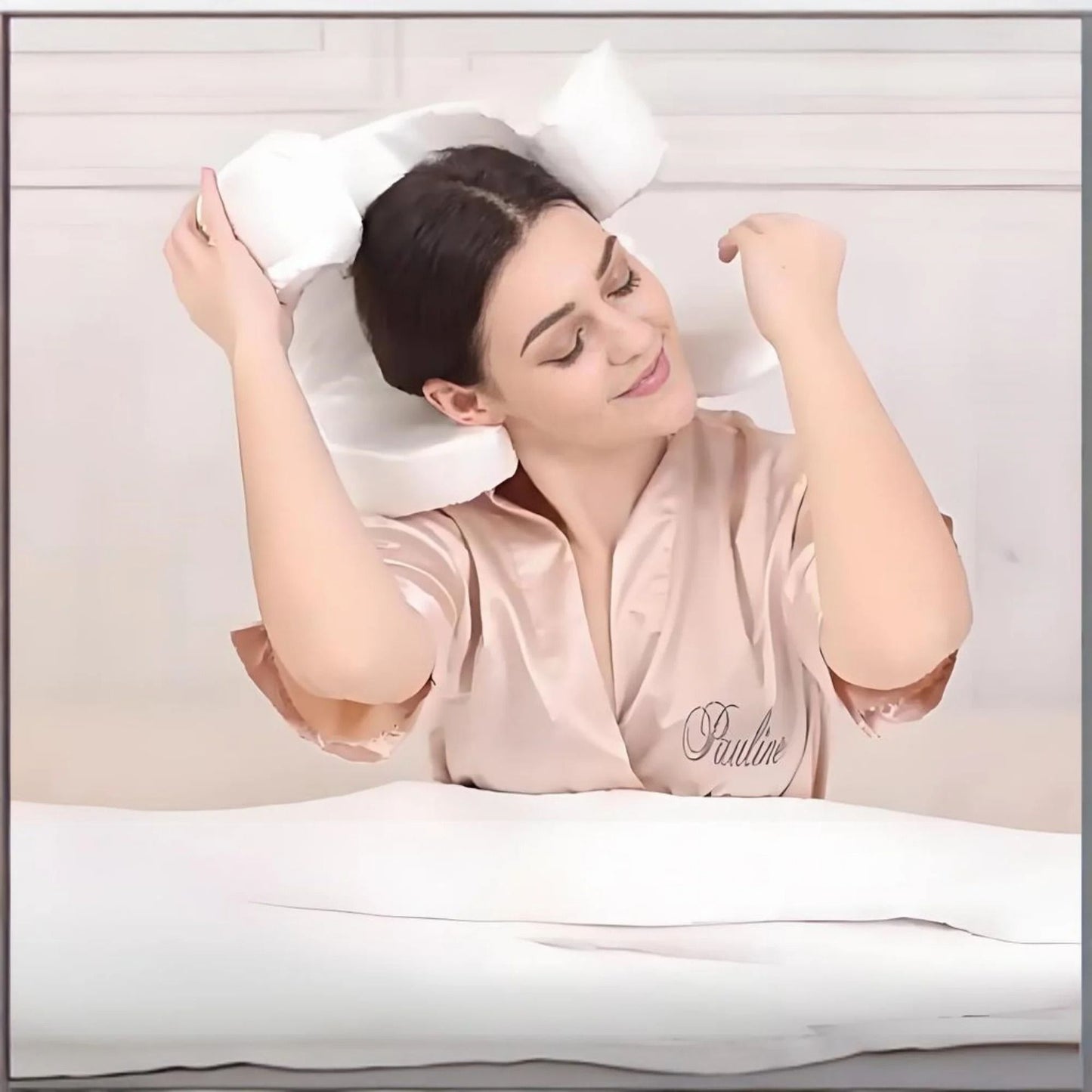 Memory Foam Anti Wrinkle Beauty Pillow 3
