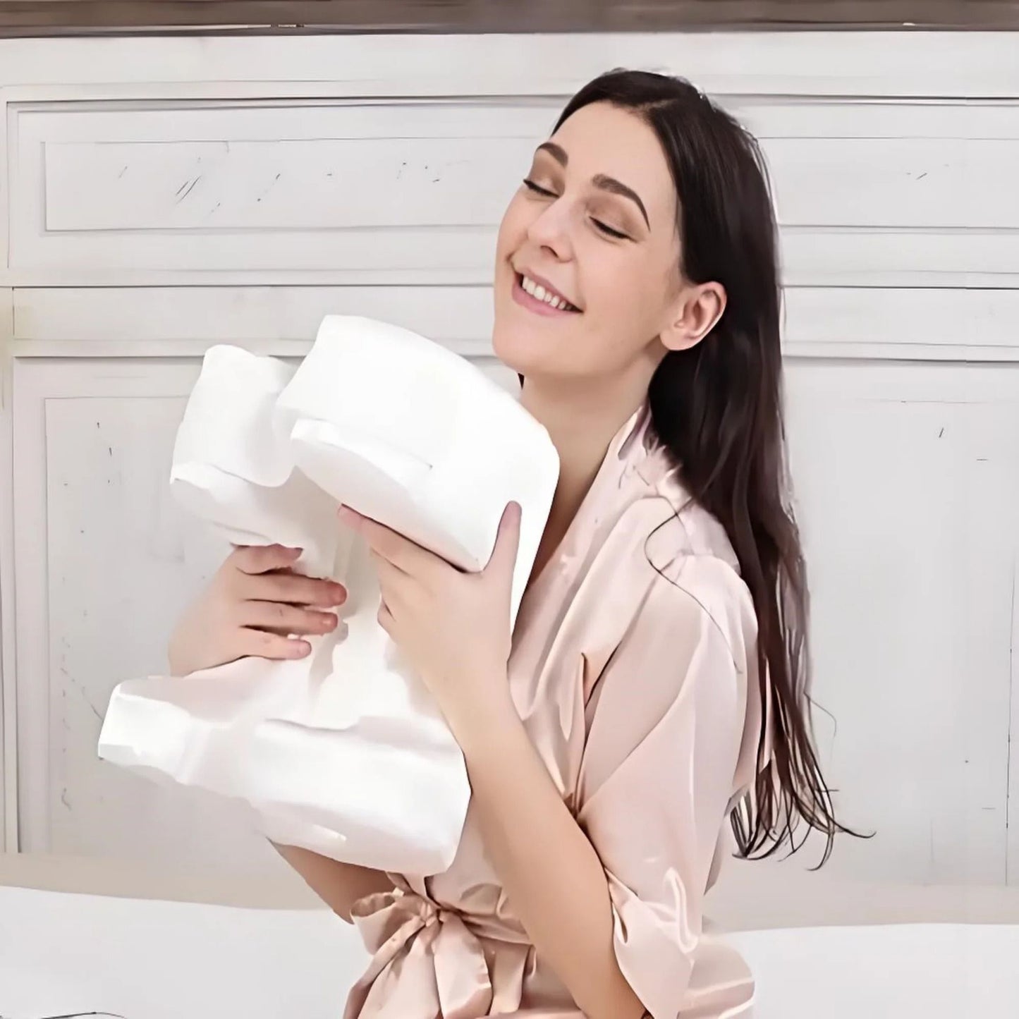 Memory Foam Anti Wrinkle Beauty Pillow 4