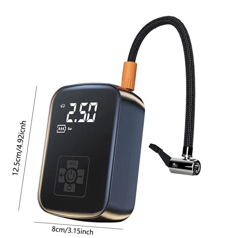 Wireless Car Air Compressor And Tire Inflator Pump With Rechargeable Battery 5