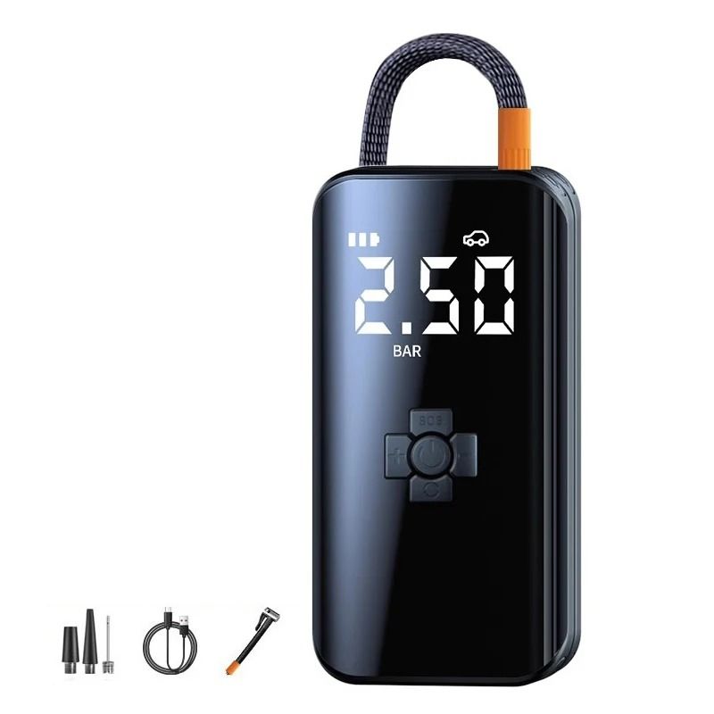Wireless Car Air Compressor And Tire Inflator Pump With Rechargeable Battery 7