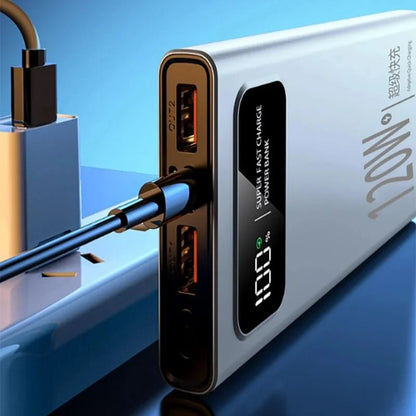 Super Fast Charging Power Bank 200000mAh With Digital Display And 120W Output 2