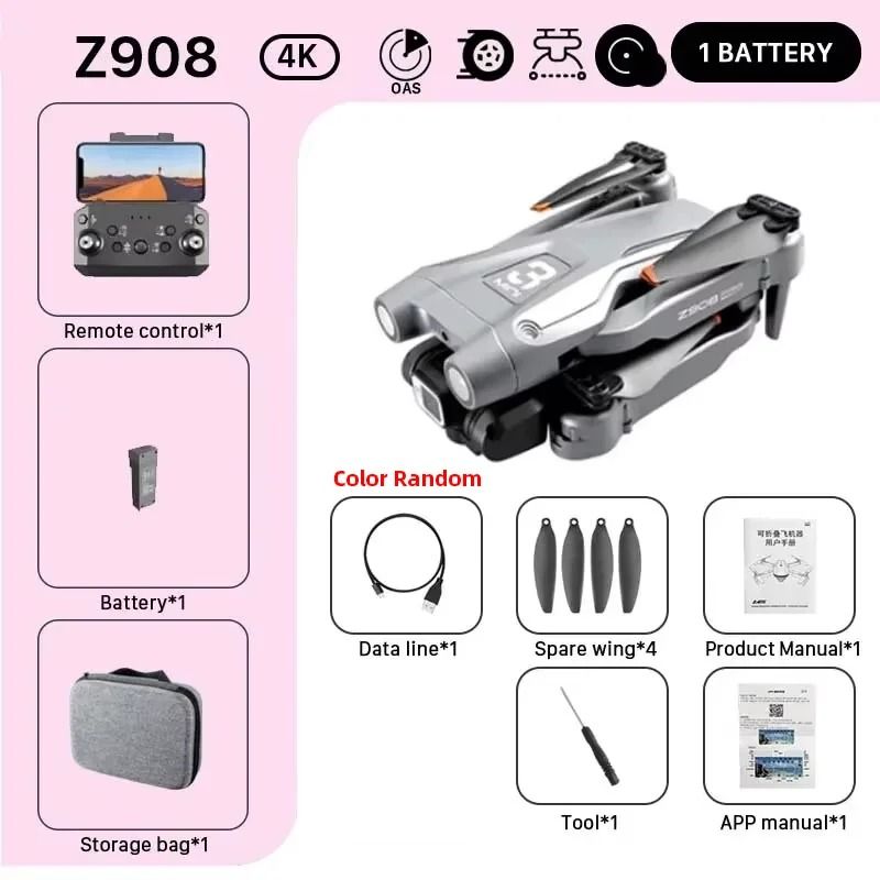 4K Folding Drone With Obstacle Avoidance And WiFi FPV Camera 9
