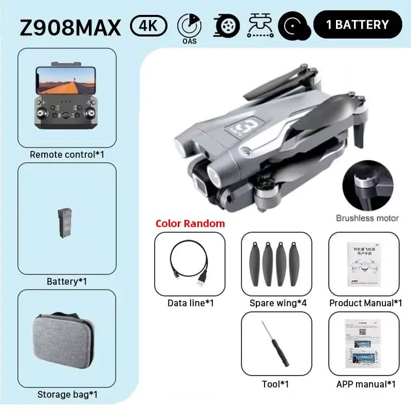 4K Folding Drone With Obstacle Avoidance And WiFi FPV Camera 11