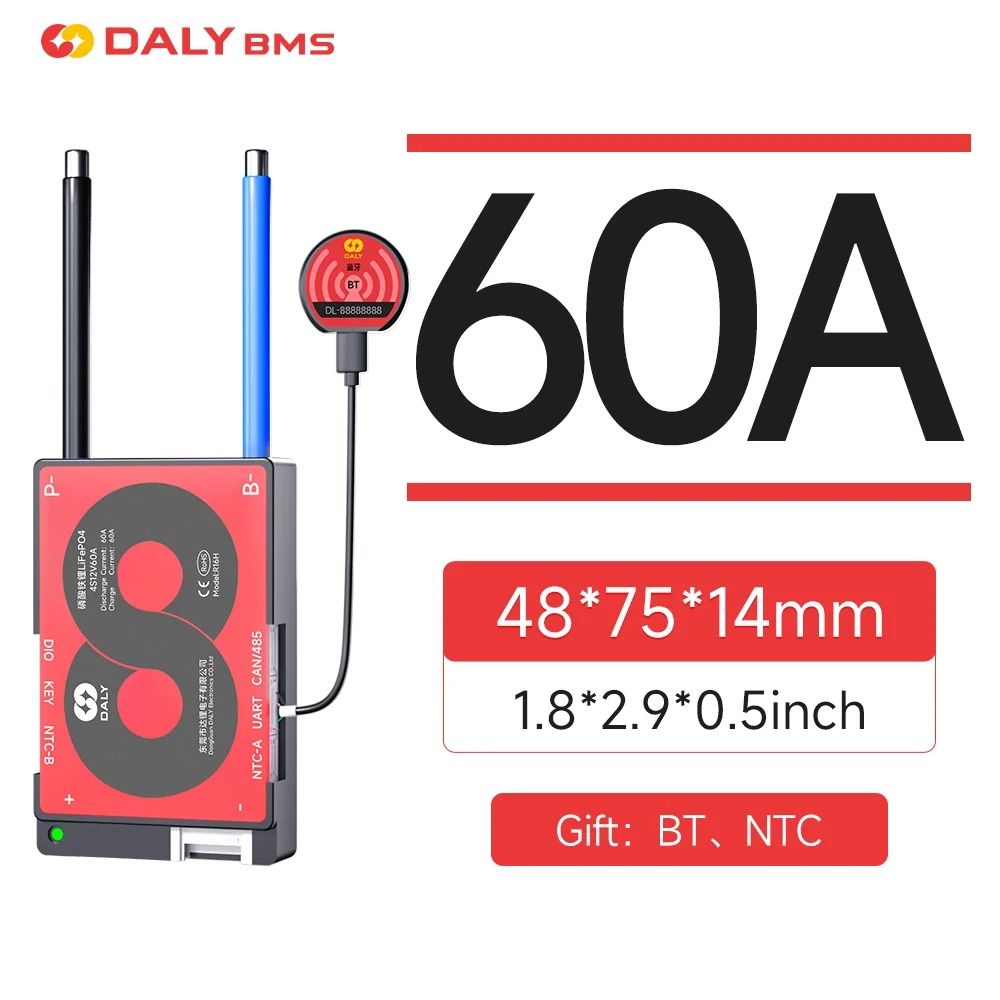 BMS Board With Bluetooth UART RS485 And CAN Communication  Multiple Amperage Options 19