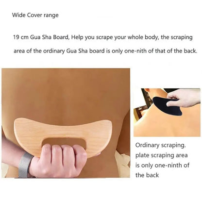 Wooden Gua Sha Massage Board For Body Scraping And Slimming Therapy 3