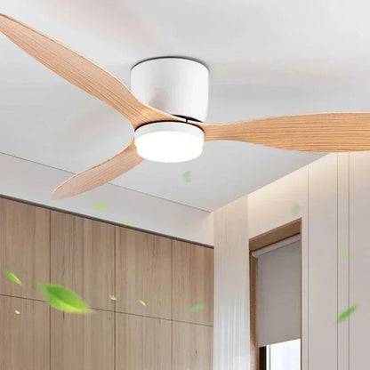 Modern LED Ceiling Fan Light With Remote Control For Bedrooms And Living Rooms 2