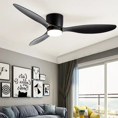 Modern LED Ceiling Fan Light With Remote Control For Bedrooms And Living Rooms 3