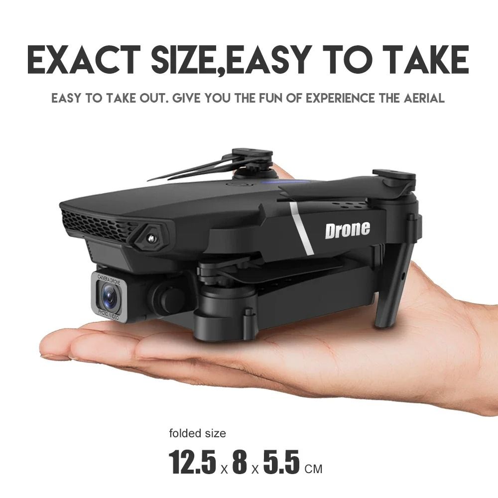 E88 Pro WiFi FPV Drone With 4K HD Camera Foldable Quadcopter For Adults And Kids 3