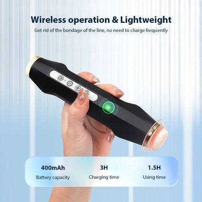 Oxygen Bubble Pen Facial Skin Care Device With 7 Color LED Light Therapy 3