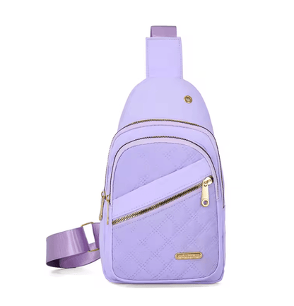 Womens Casual Chest Bag Lightweight Travel Shoulder Bag 5