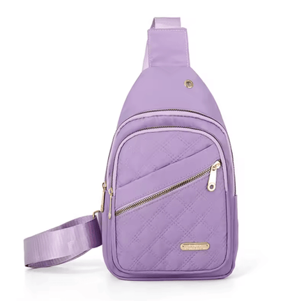 Womens Casual Chest Bag Lightweight Travel Shoulder Bag 7