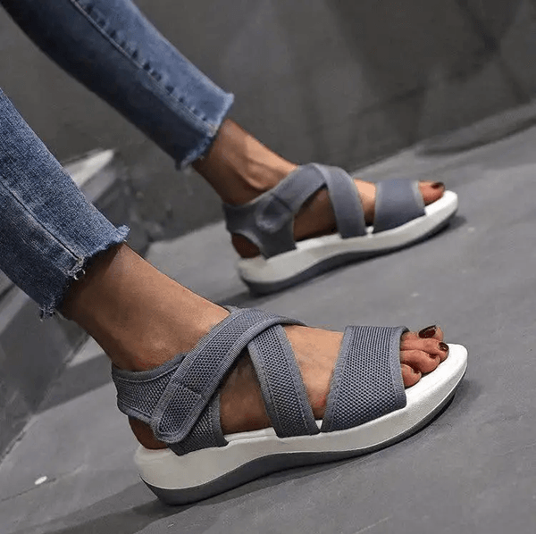 ComfortLift Womens Wedge Sandals Soft Platform Casual Summer Shoes 1